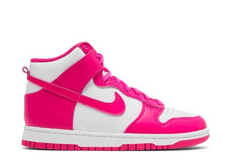 high top dunks hot pink